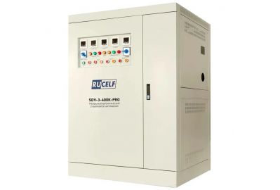 Стабилизатор напряжения Rucelf SDV-3-400K-PRO