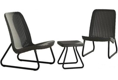 Набор мебели Keter Plastic Rio Patio Set (графит) 211429