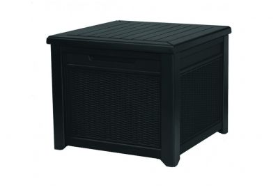 Сундук уличный Keter Cube Wood 208L 237778 (графит)