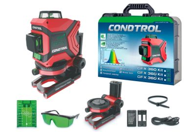 Лазерный нивелир Condtrol GFX 360-2 Kit