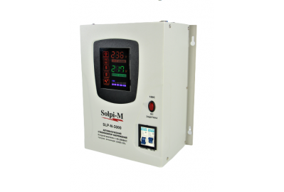 Стабилизатор напряжения электронный Solpi-M SLP-N 5000BA
