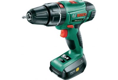 Дрель-шуруповерт Bosch PSB 14,4 LI-2, (1 акк.,1.5 А/ч,чемодан) (0603982420)