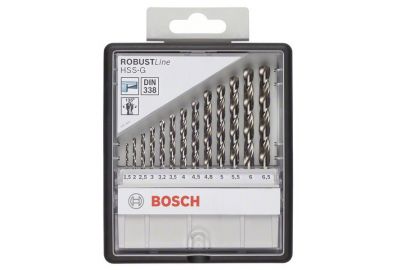 Набор свёрл Bosch Robust Line HSS-G DIN 338 (2.607.010.538)