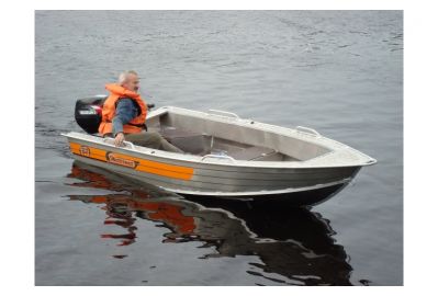 Алюминиевая лодка Wellboat-37