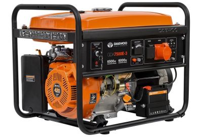 Бензиновый генератор Daewoo GDA 7500E-3