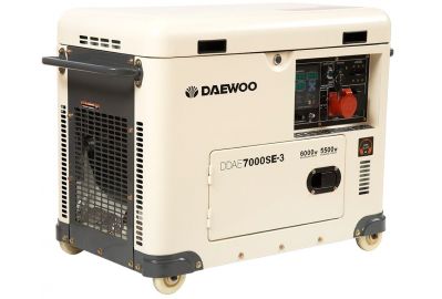 Дизельный генератор Daewoo DDAE 7000SE-3