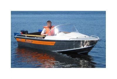 Алюминиевая лодка Wellboat-46М