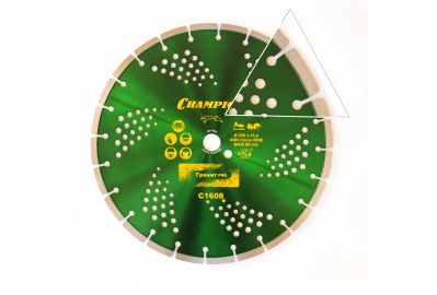 Диск алмазный Champion гранит PRO 350/25,4/10 Laser Granitek