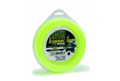 Шнур кордовый Tecomet квадратный 2,4мм x 68м