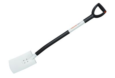 Лопата штыковая Fiskars Light с закругл.лезвием (1019601)