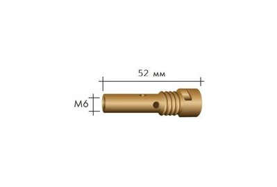 Вставка для контактного наконечника Abicor Binzel (014.D870)