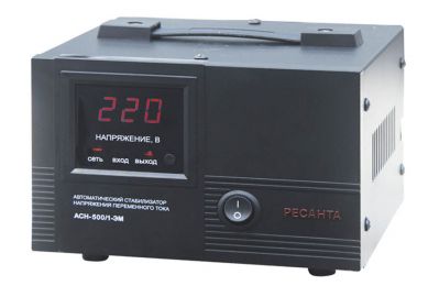 Стабилизатор напряжения Ресанта АСН-500/1-ЭМ