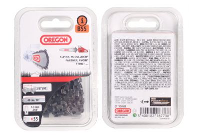 Цепь Oregon 40 см 16" 3/8" LP 1.3 мм 55 зв. 91VG (в блистере) (Q91VG055E)