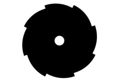 Нож Oleo-mac для мотокосы 8 зуб. 255х1.4х25.4 мм (4095065AR)