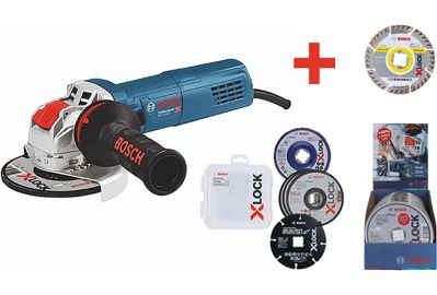 Угловая шлифмашина Bosch GWX 9-125 S (06017B2000A1)