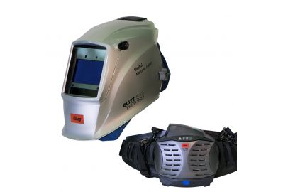 Маска сварочная хамелеон Fubag Blitz 5-13 PAPR Visor Digital Natural Color + турбоблок BLITZ PAPR I