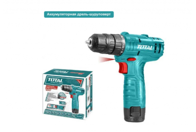 Дрель-шуруповерт TOTAL TDLI12415