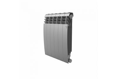Радиатор биметаллический Royal Thermo BiLiner 500 Silver Satin (6 секций)