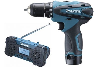 Дрель-шуруповерт аккумуляторная Makita DF330DWEA1