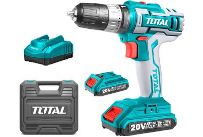 Дрель-шуруповерт ударная TOTAL TIDLI200215