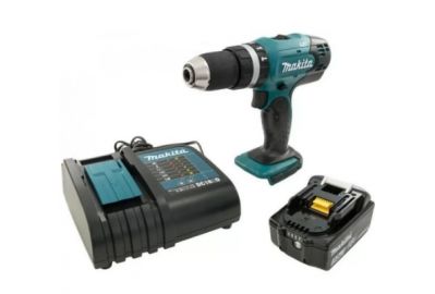 Дрель-шуруповерт ударная аккумуляторная Makita DHP 453 RFX8