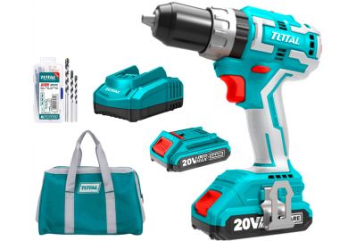 Дрель-шуруповерт ударная TOTAL TIDLI20608