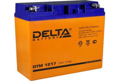 Аккумуляторная батарея Delta DTM 1217 12V/17Ah