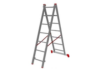 Лестница двухсекционная TOR 1013293 алюминиевая 2х7