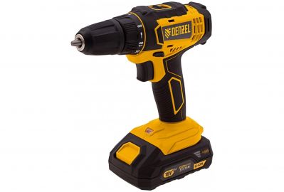 Дрель-шуруповерт аккумуляторная Denzel CDL-18-01CB