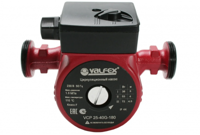 Насос циркуляционный Valfex VCP 25-40G 180мм (с гайками)
