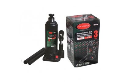 Домкрат бутылочный с клапаном RockForce RF-T90304 (Euro)