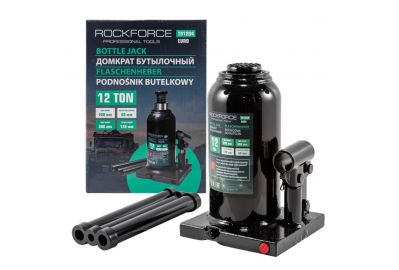 Домкрат бутылочный с клапаном RockForce RF-T91204 (Euro)