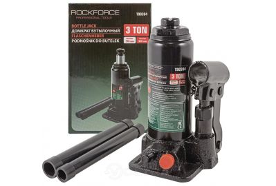 Домкрат бутылочный с клапаном RockForce RF-T90304(DS)