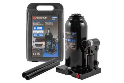 Домкрат бутылочный с клапаном Forsage F-T90604S (Euro)