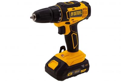 Дрель-шуруповерт аккумуляторная Denzel CDL-18-02BM (26116)