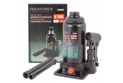 Домкрат бутылочный с клапаном RockForce RF-T90604(DS)