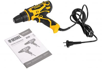 Дрель-шуруповерт Denzel SD-300-10 (26201)