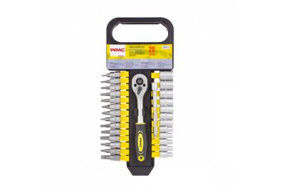 Набор головок и бит с трещоткой WMC Tools 2028-5
