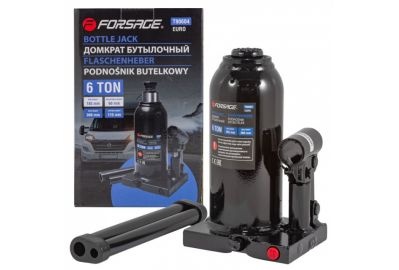 Домкрат бутылочный с клапаном Forsage F-T90604 (Euro)