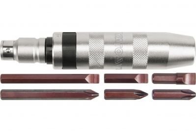 Отвертка ударная Yato YT-2801 + 6 бит