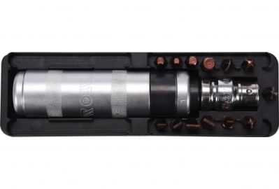 Отвертка ударная Yato YT-28015 + 15 бит