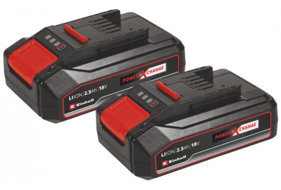 Комплект аккумуляторов Einhell Twinpack 18V 2.5 Ач Li-Ion PXC (4511524)