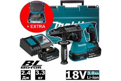 Перфоратор аккумуляторный Makita DHR242RFEA1