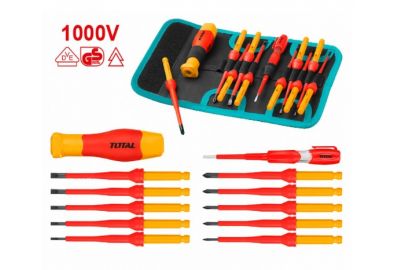 Набор отверток диэлектрических TOTAL THKISD1201