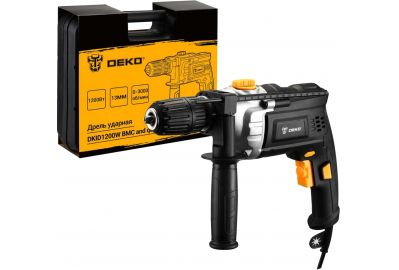 Дрель ударная Deko DKID1200W (063-4327)