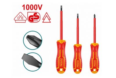 Набор отверток диэлектрических TOTAL THTIS036