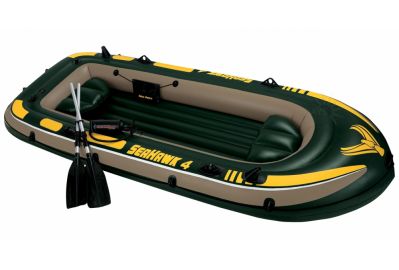 Надувная лодка Intex Seahawk-4 Set