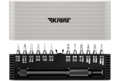 Набор отверток для точных работ Kranz KR-12-4751