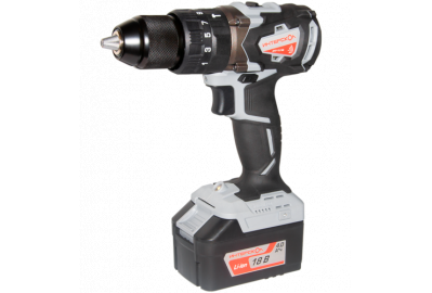 Дрель-шуруповерт аккумуляторная Интерскол ДАУ-13/18В (с 1-м АКБ 4 Ah, кейс)