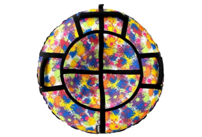 Тюбинг Hubster Люкс Pro S Кляксы 110см (во7665-4)